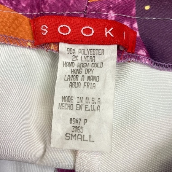 𝅺vintage made in USA patchwork oriental high waisted pants - Picture 10 of 10